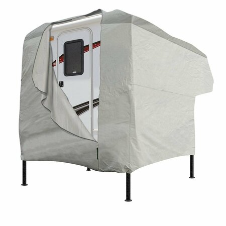 EEVELLE EXPEDITION Series, Truck Camper Cover, Gray Color, Fits 10-12ft Long RV EXTC1012